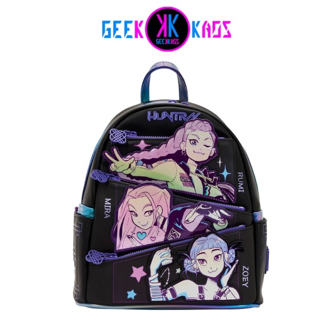 MINI MOCHILA - K-POP DEMON HUNTERS - HUNTRIX - LOUNGEFLY