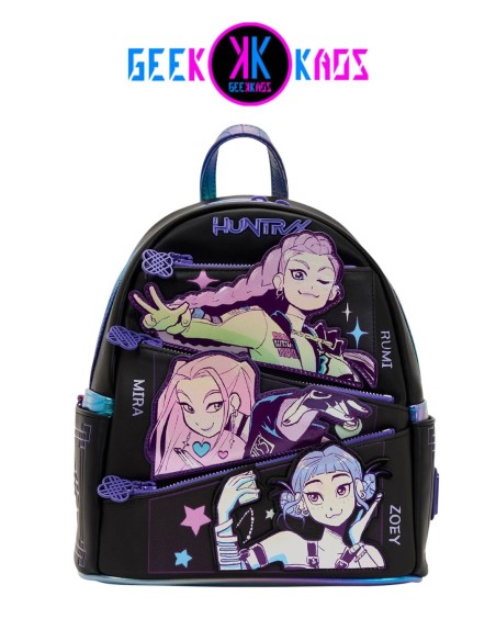 MINI MOCHILA - K-POP DEMON HUNTERS - HUNTRIX - LOUNGEFLY