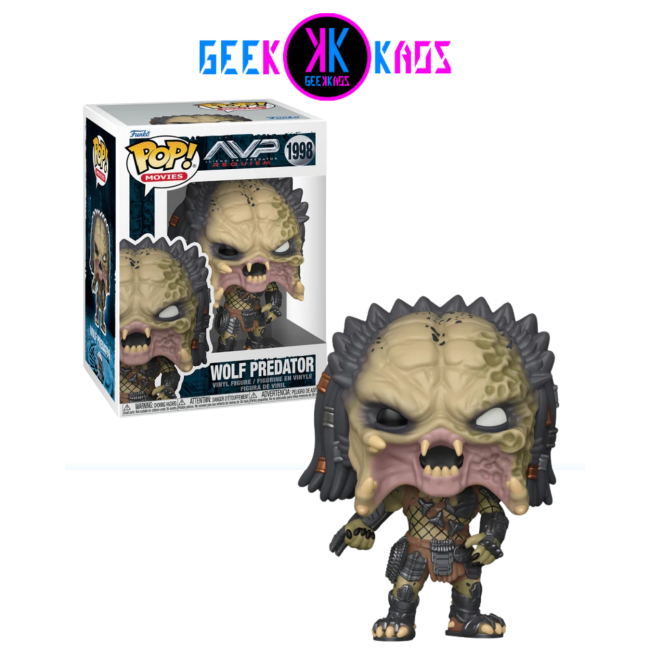 FUNKO POP! - ALIEN VS. PREDATOR: REQUIEM - WOLF PREDATOR 1998
