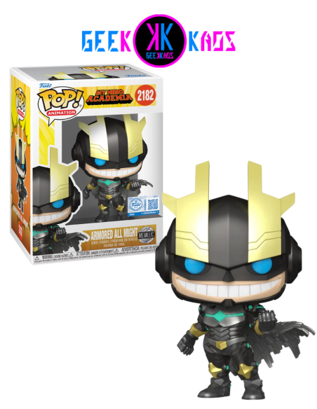 FUNKO POP! - MY HERO ACADEMIA - ARMORED ALL MIGHT 2182 (SE) (METALLIC)