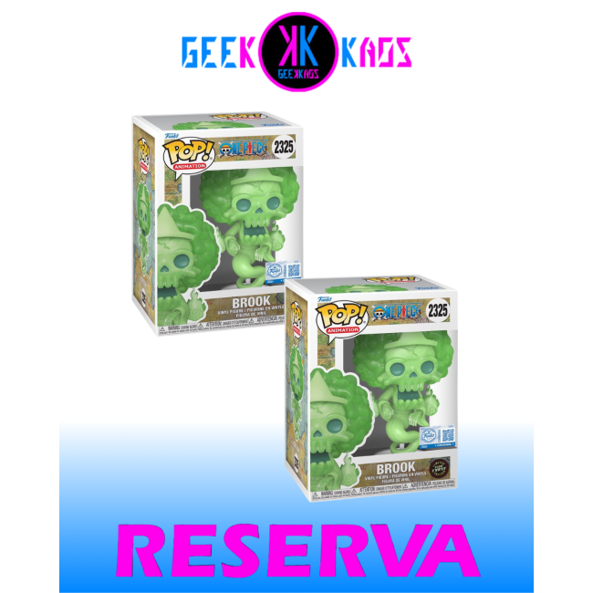 FUNKO POP! - ONE PIECE - BROOK 2325 (SE) ( BUNDLE REGULAR+CHASE)