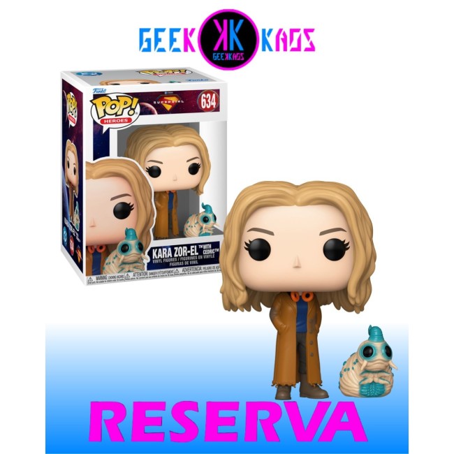 FUNKO POP! - SUPERGIRL - KARA ZOR-EL WITH CEDRIC 634