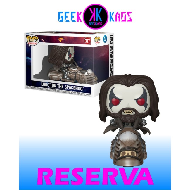 FUNKO POP! RIDES - SUPERGIRL - LOBO ON THE SPACEHOG 317