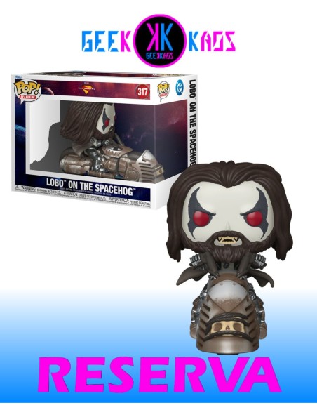 FUNKO POP! RIDES - SUPERGIRL - LOBO ON THE SPACEHOG 317