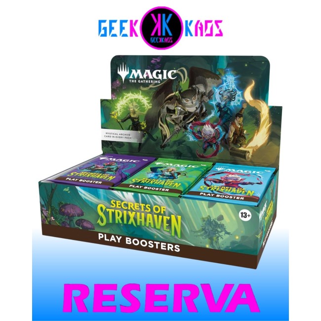 MAGIC: THE GATHERING - SECRETS OF STRIXHAVEN - PLAY BOOSTERS (30 SOBRES) - INGLES