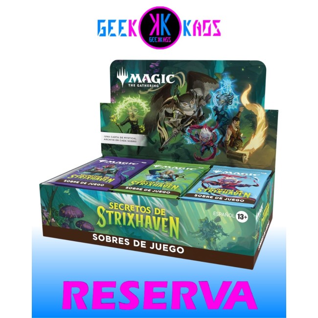 MAGIC: THE GATHERING - SECRETOS DE STRIXHAVEN - SOBRES DE JUEGO (30 SOBRES) - ESPAÑOL