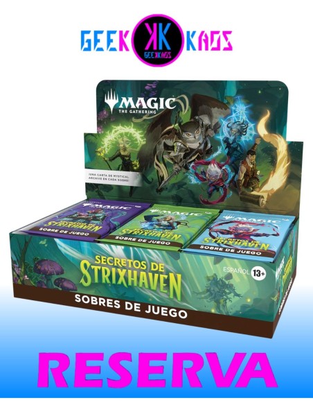 MAGIC: THE GATHERING - SECRETOS DE STRIXHAVEN - SOBRES DE JUEGO (30 SOBRES) - ESPAÑOL