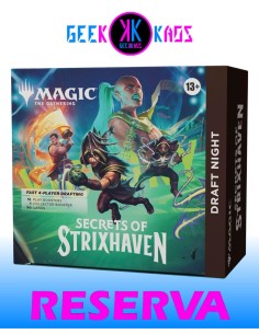MAGIC: THE GATHERING - SECRETS OF STRIXHAVEN - DRAFT NIGHT - INGLES