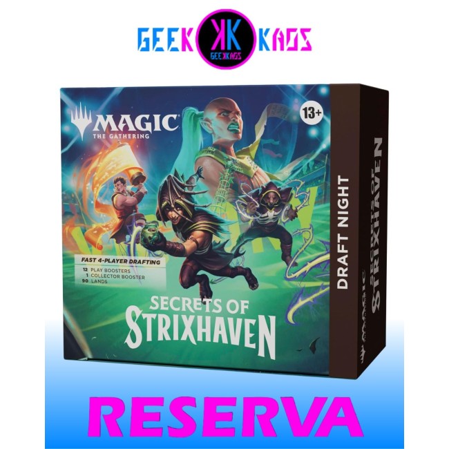 MAGIC: THE GATHERING - SECRETS OF STRIXHAVEN - DRAFT NIGHT - INGLES