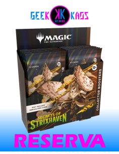 MAGIC: THE GATHERING - SECRETS OF STRIXHAVEN - COLLECTOR BOX DISPLAY (12 SOBRES) - INGLES