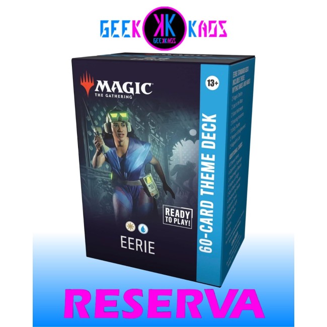 MAGIC: THE GATHERING - SECRETS OF STRIXHAVEN - THEME DECK: EERIE - INGLES