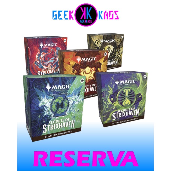 MAGIC: THE GATHERING - SECRETS OF STRIXHAVEN - PRERELEASE PACK - INGLES