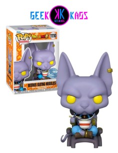 FUNKO POP! - DRAGON BALL SUPER - BEERUS (EATING NOODLES) 1110 (SE)