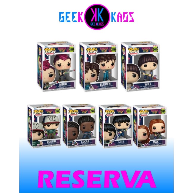 7-PACK - FUNKO POP! STRANGER THINGS: TALES FROM 85 - 2458, 2459, 2460, 2461, 2462, 2463, 2464