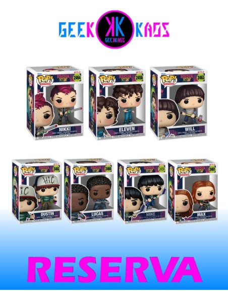 7-PACK - FUNKO POP! STRANGER THINGS: TALES FROM 85 - 2458, 2459, 2460, 2461, 2462, 2463, 2464