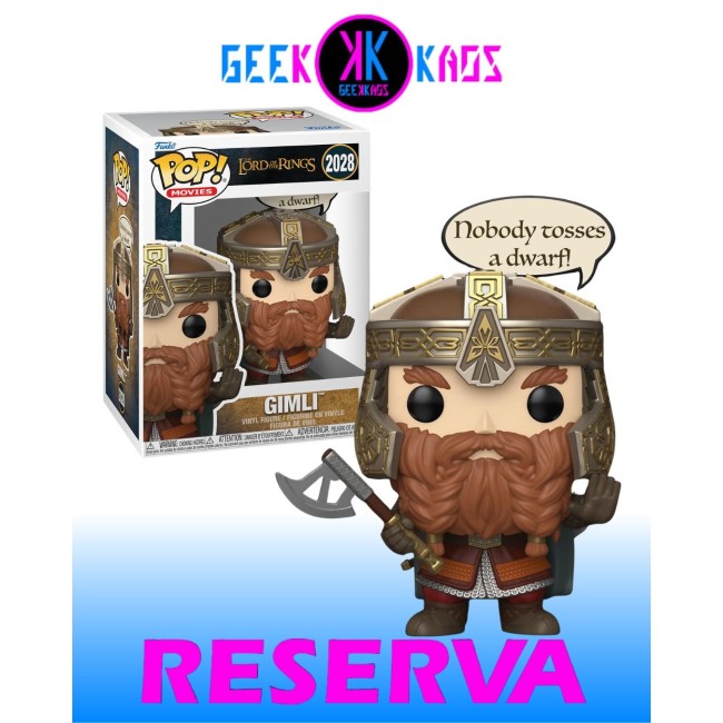 FUNKO POP! - THE LORD OF THE RINGS - GIMLI 2028