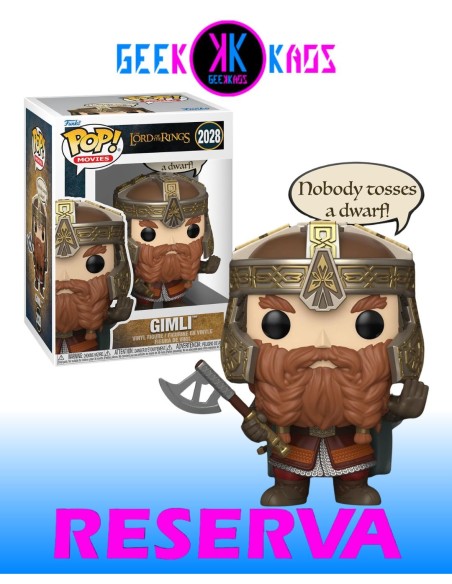 FUNKO POP! - THE LORD OF THE RINGS - GIMLI 2028