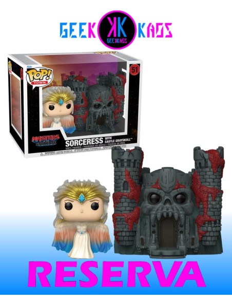 FUNKO POP! TOWN - MASTERS OF THE UNIVERSE - SORCERESS WITH CASTLE GRAYSKULL 51