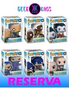 6-PACK - FUNKO POP! X-MEN ´97 - 1591, 1592, 1593, 1594, 1595, 1598