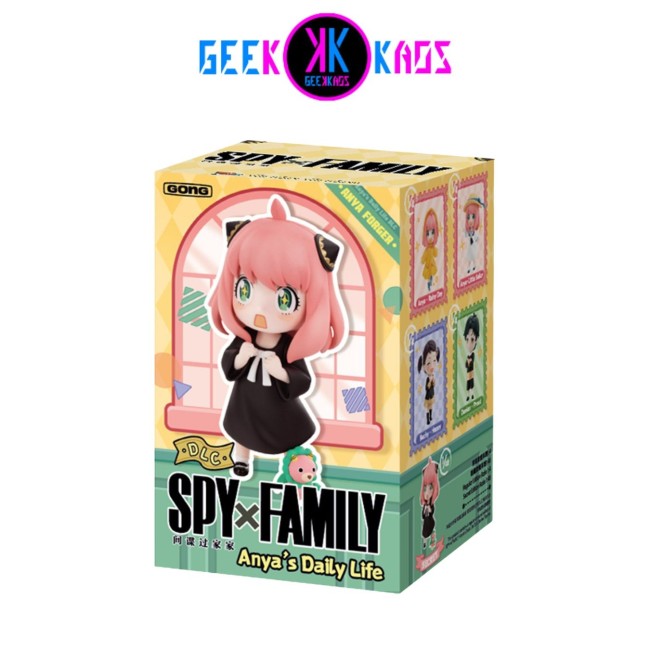 POP MART - SPY X FAMILY - ANYA´S DAILY LIFE DLC SERIES FIGURES - 9 CM