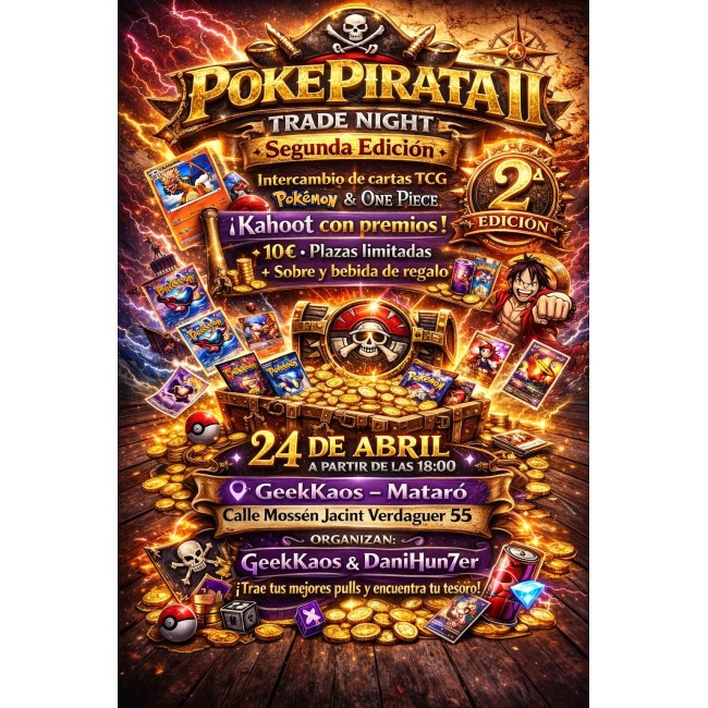 ENTRADA TRADE NIGHT II GEEKKAOS - VIERNES 24 DE ABRIL