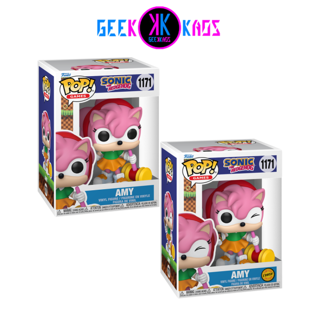 FUNKO POP! - SONIC THE HEDGEHOG - AMY 1171 (BUNDLE)