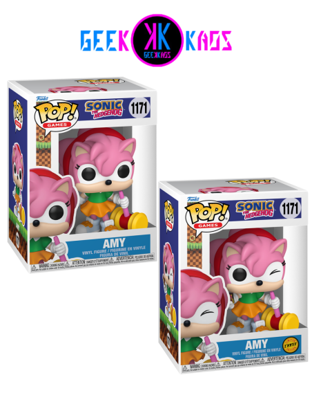 FUNKO POP! - SONIC THE HEDGEHOG - AMY 1171 (BUNDLE)
