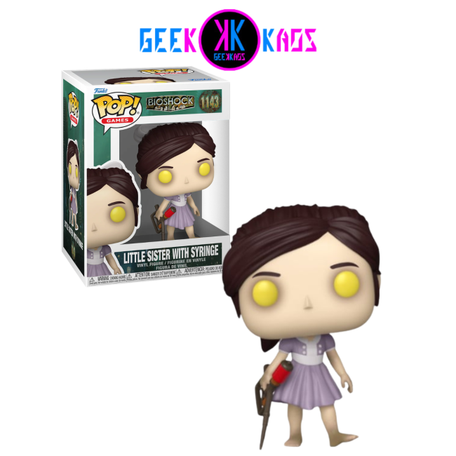 FUNKO POP! - BIOSHOCK - LITTLE SISTER WITH SYRINGE 1143
