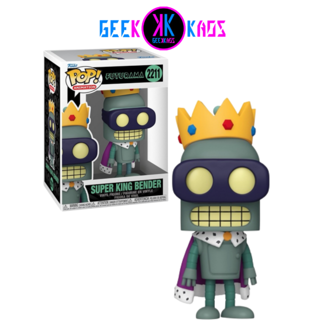 FUNKO POP! - FUTURAMA - SUPER KING BENDER 2211