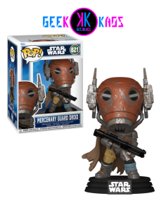 FUNKO POP! - STAR WARS -  MERCENARY GUARD DROID 821