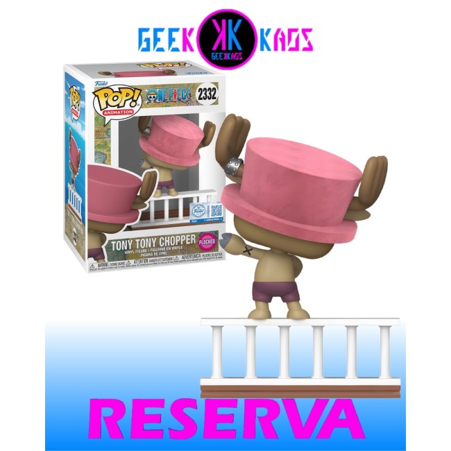 FUNKO POP! - ONE PIECE - TONY TONY CHOPPER 2332 (SE) (FLOCKED)