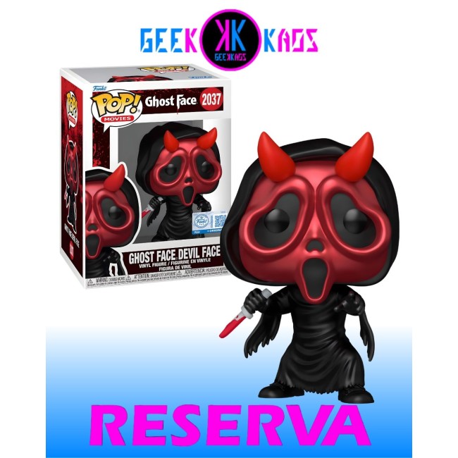 FUNKO POP! - GHOST FACE - GHOST FACE DEVIL FACE 2037 (SE)