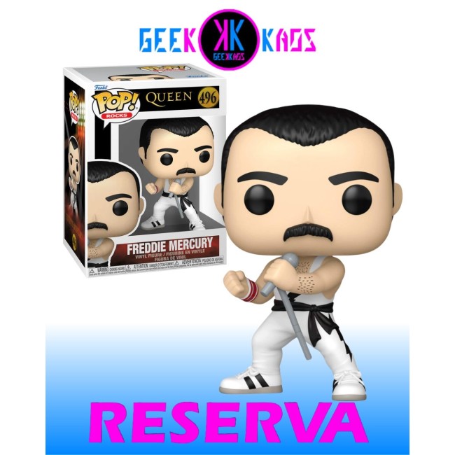 FUNKO POP! - FREDDIE MERCURY - FREDDIE MERCURY 496
