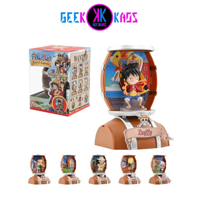 FIGURA MYSTERY - ONE PIECE - BARREL CAPSULE - YUME TOYS