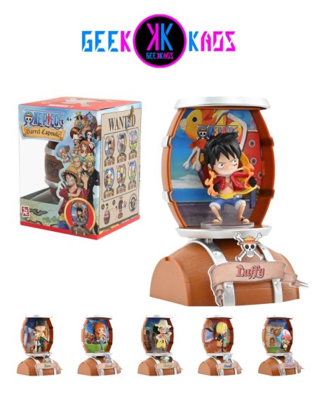 FIGURA MYSTERY - ONE PIECE - BARREL CAPSULE - YUME TOYS