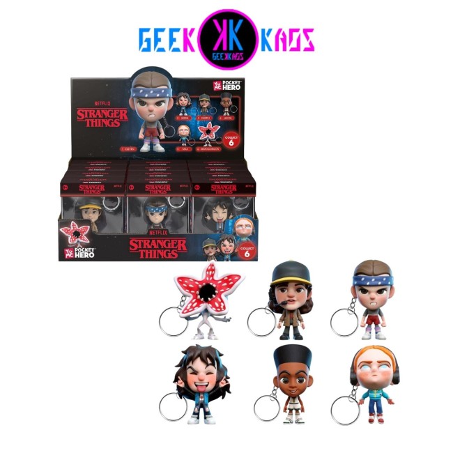 FIGURA MYSTERY - STRANGER THINGS - POCKET HERO BLIND BOX - YUME TOYS