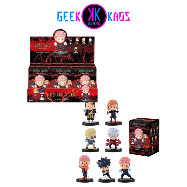FIGURA MYSTERY - JUJUTSU KAISEN - HERO BOX BLIND BOX CURSED SERIES - YUME TOYS
