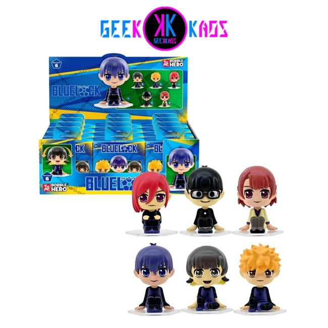 FIGURA MYSTERY - BLUE LOCK - BOBBLE HERO BLIND BOX - YUME TOYS