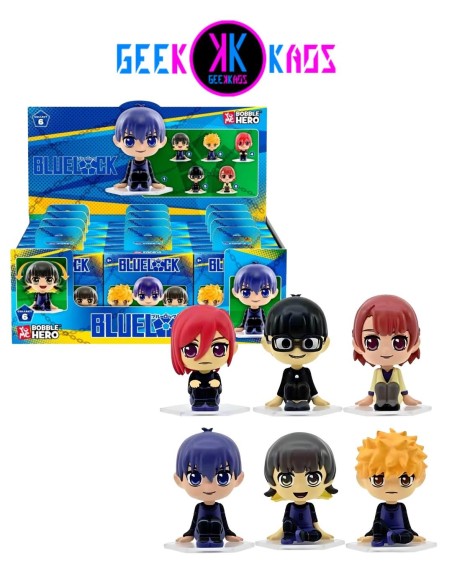 FIGURA MYSTERY - BLUE LOCK - BOBBLE HERO BLIND BOX - YUME TOYS