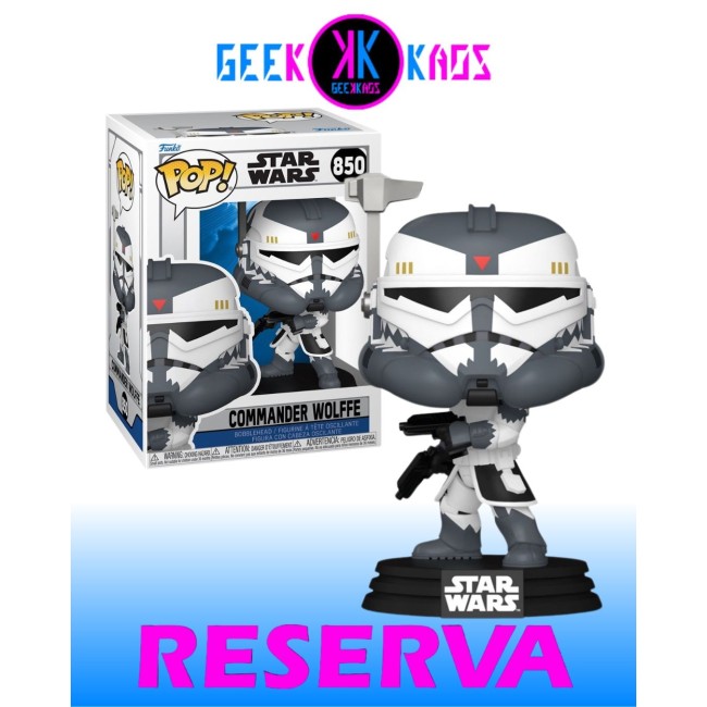 FUNKO POP! - STAR WARS - COMMANDER WOLFFE 850