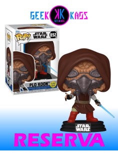 FUNKO POP! - STAR WARS - PLO KOON 852 (GITD)
