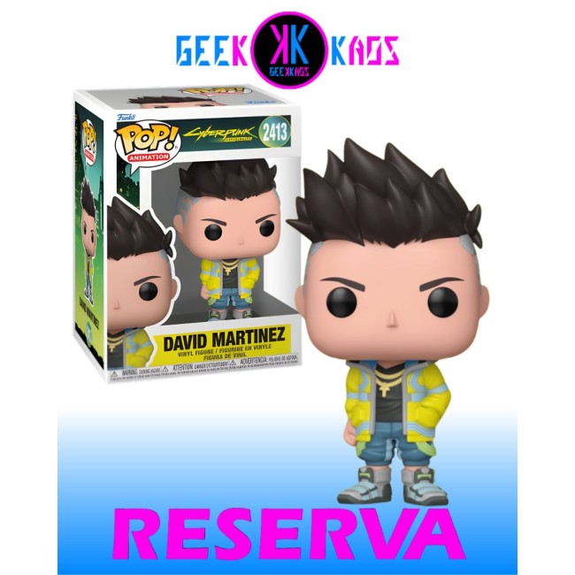 FUNKO POP! - CYBERPUNK EDGERUNNER - DAVID MARTINEZ 2413