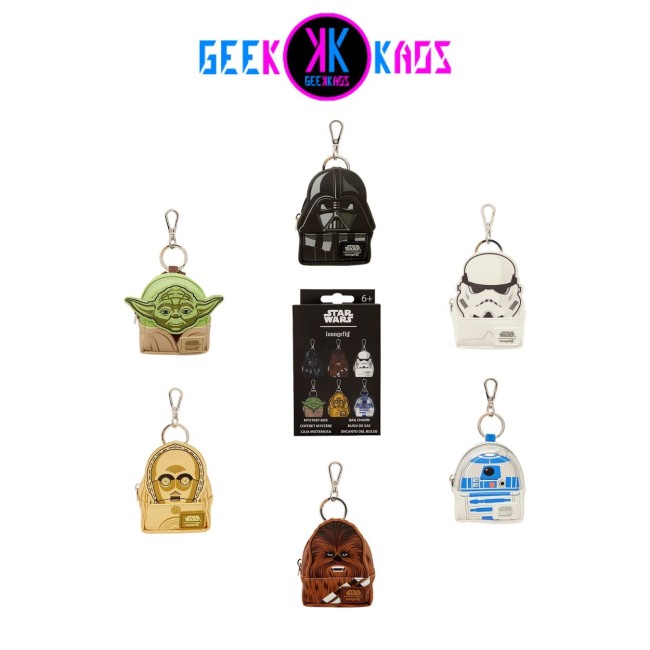 BLIND BOX - STAR WARS - MINI MOCHILA LLAVERO MYSTERY - LOUNGEFLY