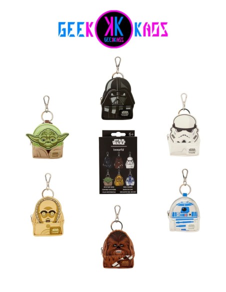 BLIND BOX - STAR WARS - MINI MOCHILA LLAVERO MYSTERY - LOUNGEFLY