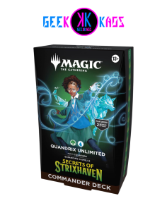 MAGIC: THE GATHERING - SECRETS OF STRIXHAVEN - QUANDRIX UNLIMITED COMMANDER DECK - INGLES