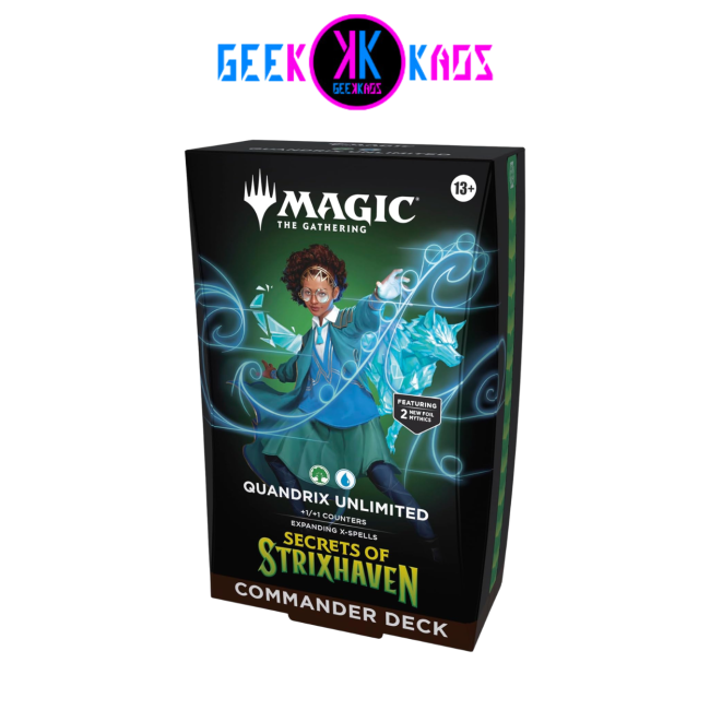 MAGIC: THE GATHERING - SECRETS OF STRIXHAVEN - QUANDRIX UNLIMITED COMMANDER DECK - INGLES