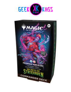 MAGIC: THE GATHERING - SECRETS OF STRIXHAVEN - PRISMARI ARTISTRY COMMANDER DECK - INGLES