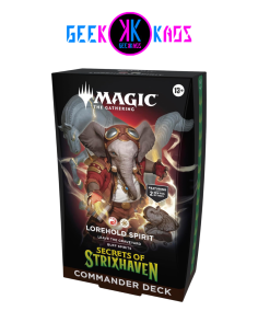 MAGIC: THE GATHERING - SECRETS OF STRIXHAVEN - LOREHOLD SPIRIT COMMANDER DECK - INGLES