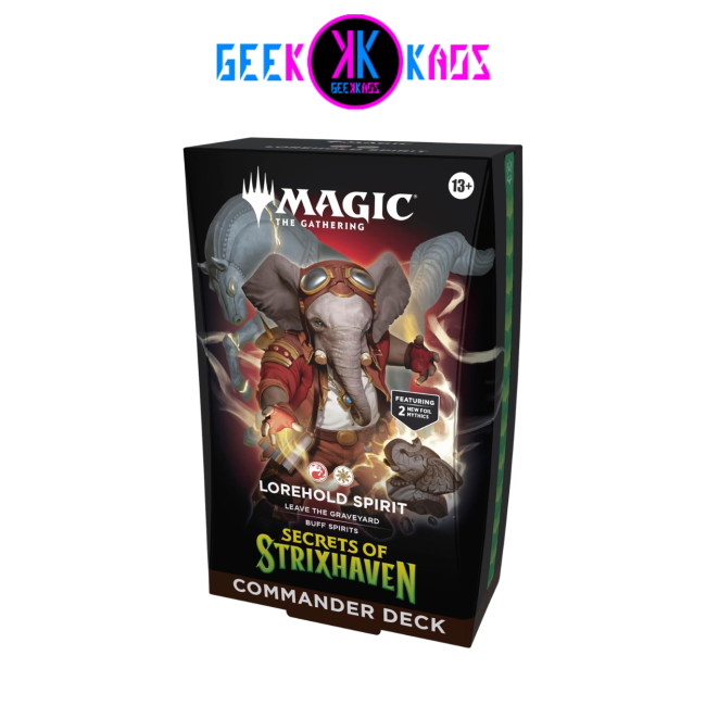 MAGIC: THE GATHERING - SECRETS OF STRIXHAVEN - LOREHOLD SPIRIT COMMANDER DECK - INGLES