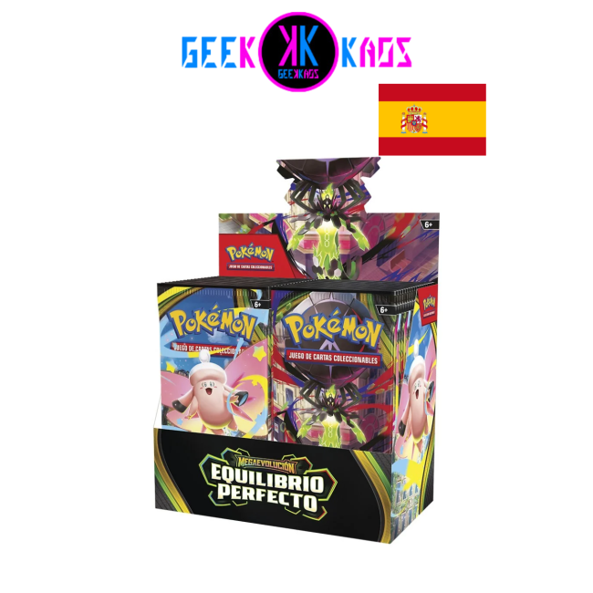POKEMON TCG - BOOSTER BOX - EQUILIBRIO PERFECTO (36 SOBRES) - ESPAÑOL